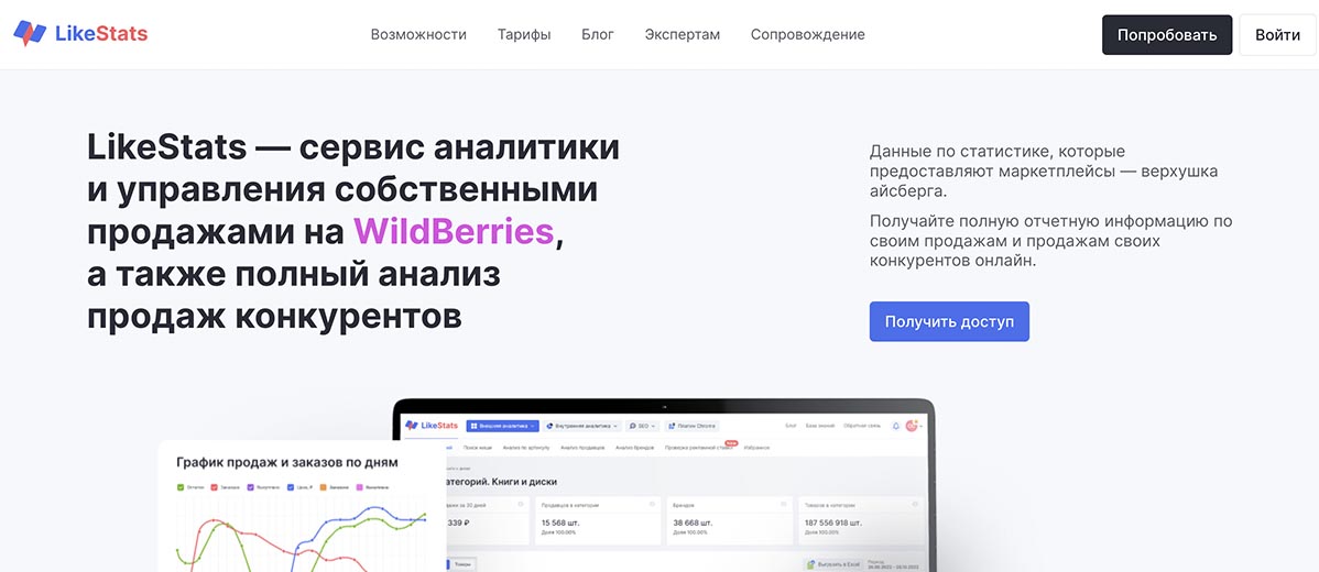 LikeStats аналитика